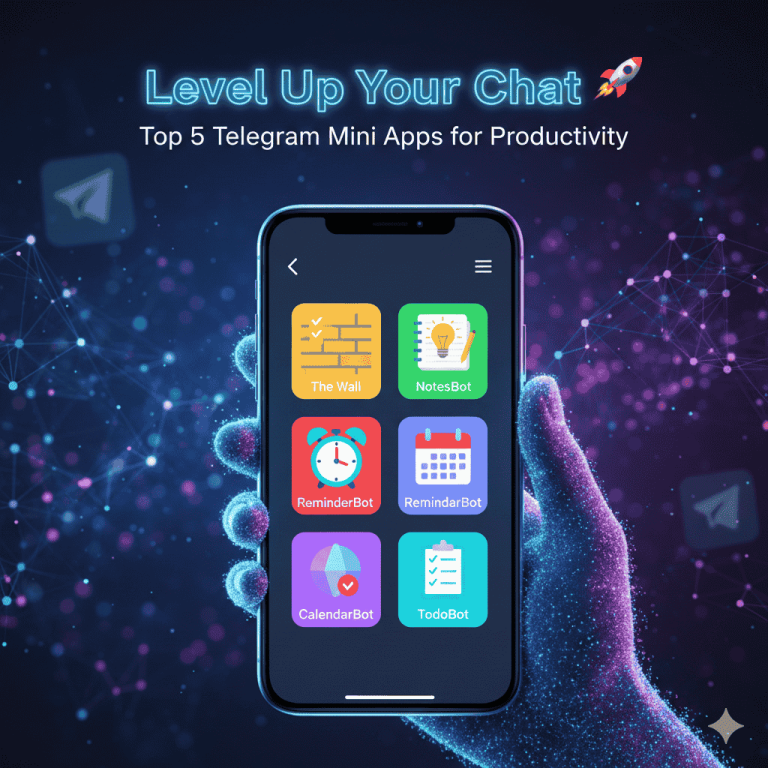 Top 5 Telegram Mini Apps for Productivity