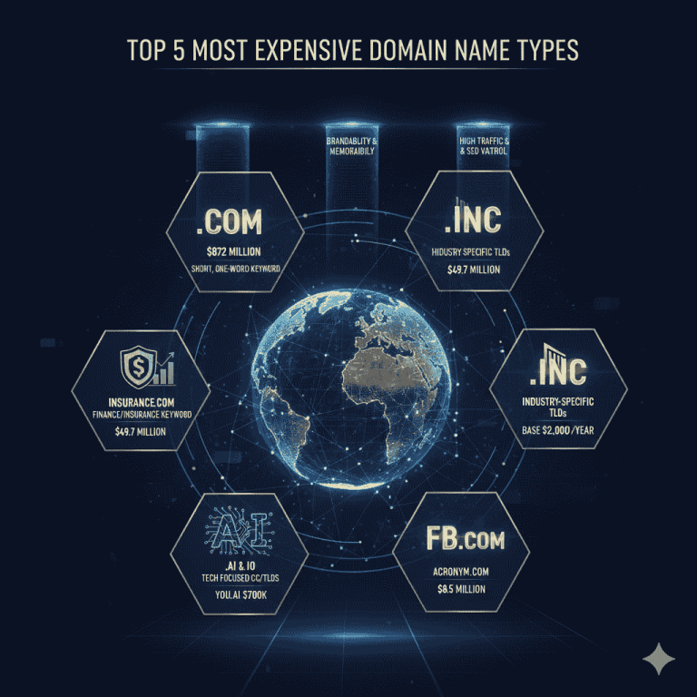 The Most Expensive Categories of Domain Names