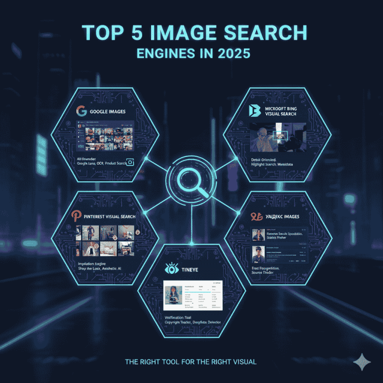 Top 5 Image Search Engines in 2025