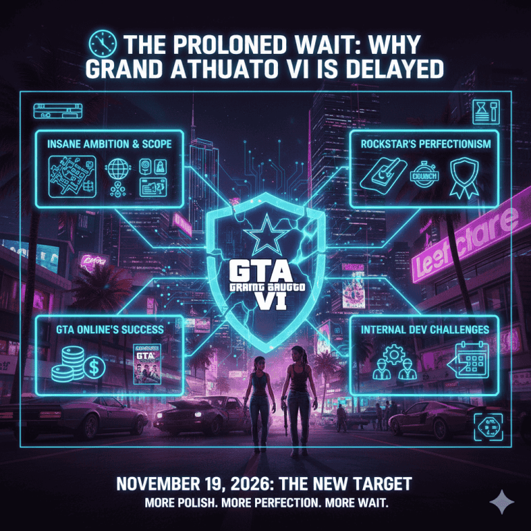 The Prolonged Wait: Why Grand Theft Auto VI is Delayed?