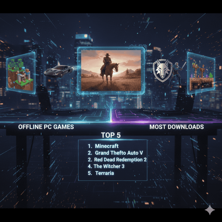 Top 5 Offline PC Games in 2025