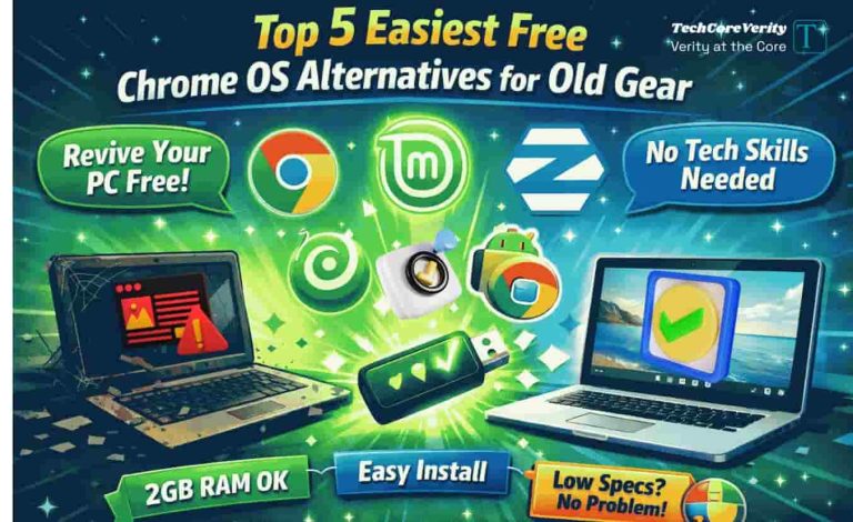 Top 5 Easiest Free Chrome OS Alternatives for Old PCs (No Fuss, Just Works)