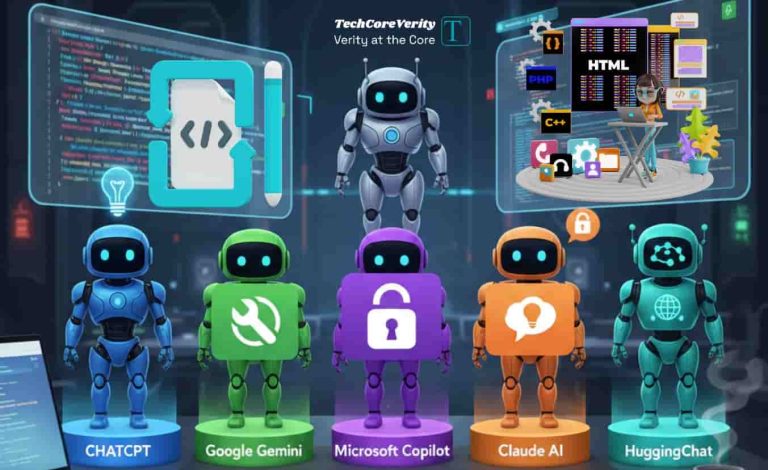 Top 5 Free AI Chatbots for Coding (No Free Trials)