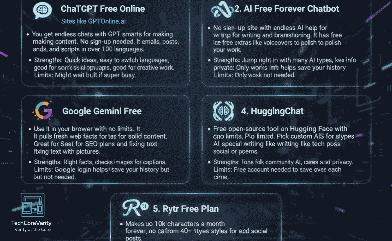 Chatbots for content writing free