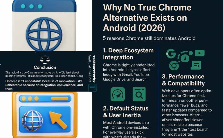 Why No True Chrome Alternative Exists on Android (2026)